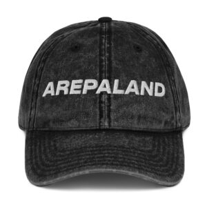 Arepaland Vintage Cotton Twill Cap